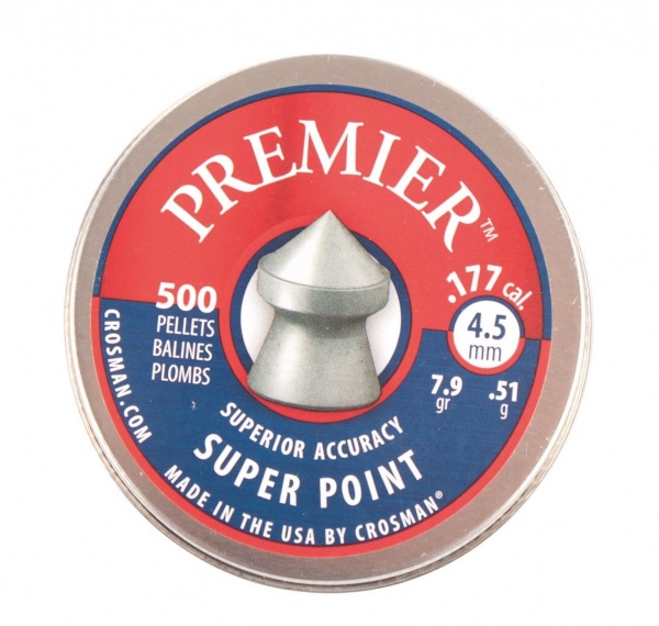 .177 Crosman Premier Super Point Pellets