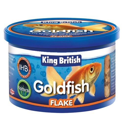 King British Goldfish Flake with IHB 2 x 200g