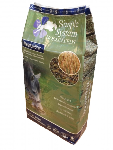 Simple System MeadowBrix Grass Bricks Horse Feed 20kg