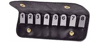 1-8 Bisley Position Finder Wallet