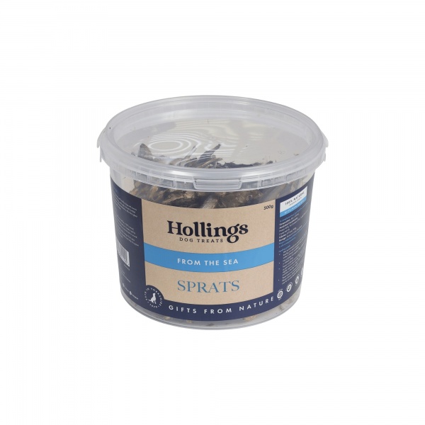 Hollings Sprats Tub 500g