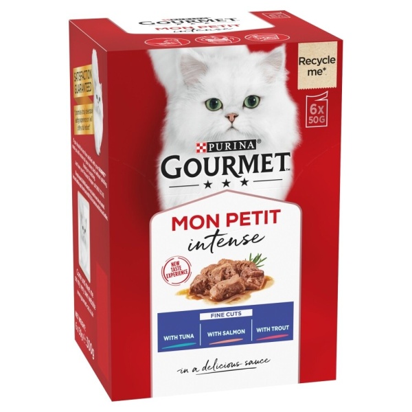 Gourmet Mon Petit Fish Selection 8 x 6 x 50g