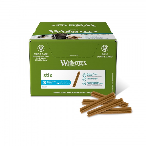 Whimzees Small Stix - Box of 150 x 120mm