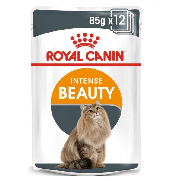 Royal Canin Intense Beauty Cat Food in Jelly Pouches 12 x 85g