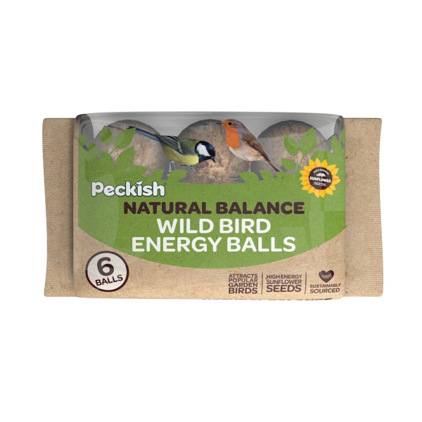 Peckish Extra Goodness Energy Balls 35 Pk Tub - Trowell Garden Centre