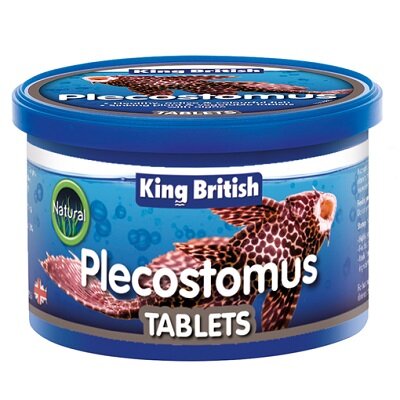 King British Plecostomus Food Tablets with IHB 6 x 60g