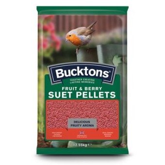 Bucktons Fruit & Berry Suet Pellets 12.55kg