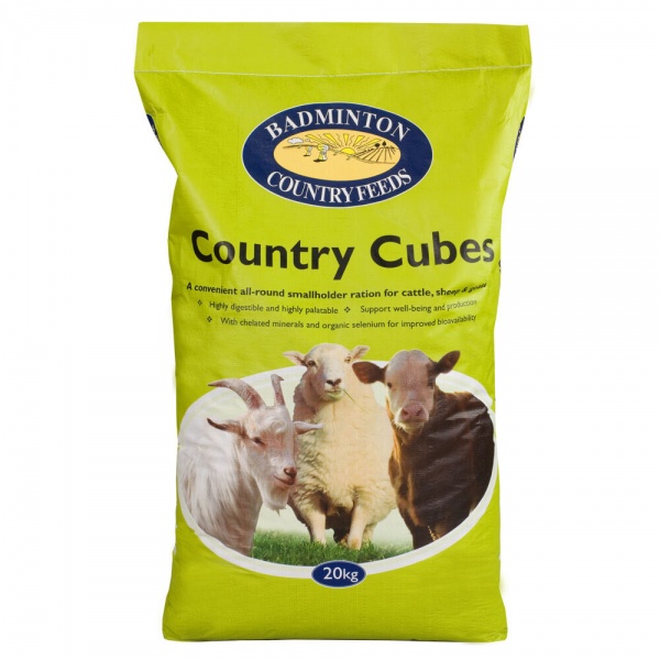 Badminton Country Farm Animal Cubes Cattle Feed 20kg