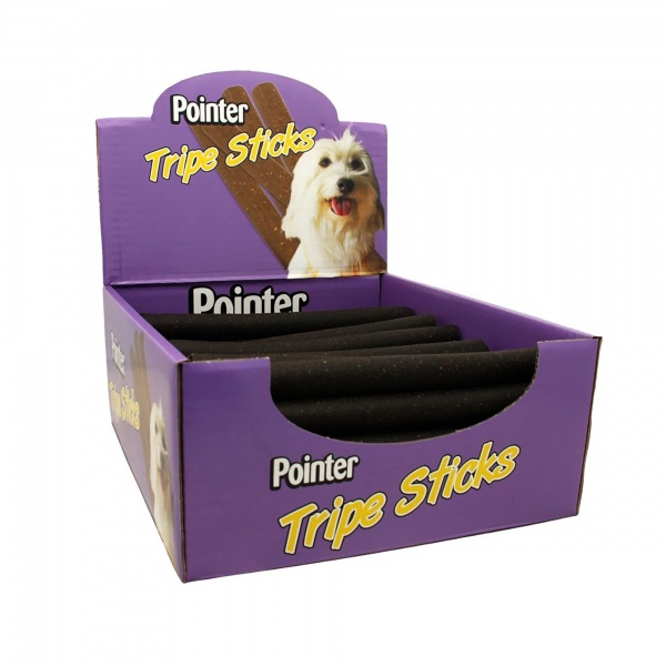 Pointer Tripe Stick Dog Treats x 50