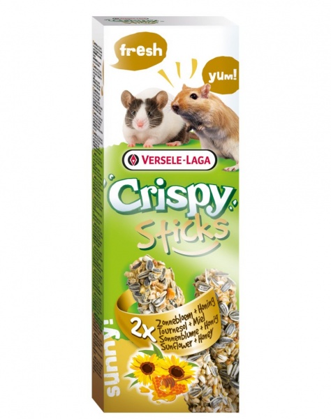 Versele Laga Crispy Sticks -  Gerbil & Mouse Sunflower Seed 8 x 110g
