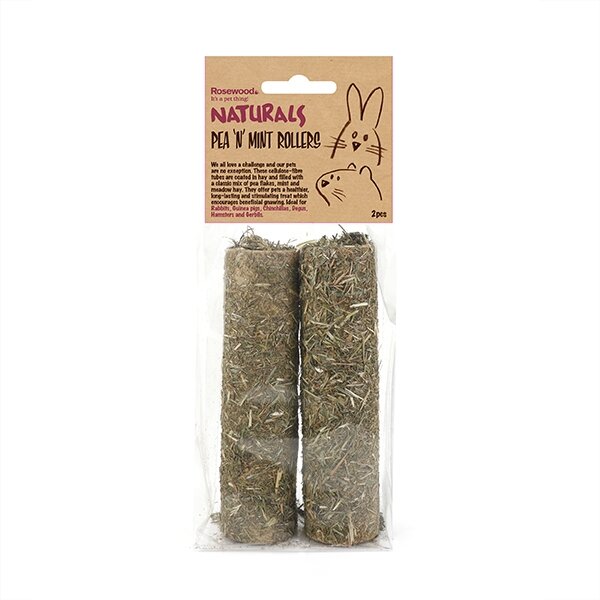 Rosewood Naturals Pea 'n' Mint Rollers 2 Pack x 7