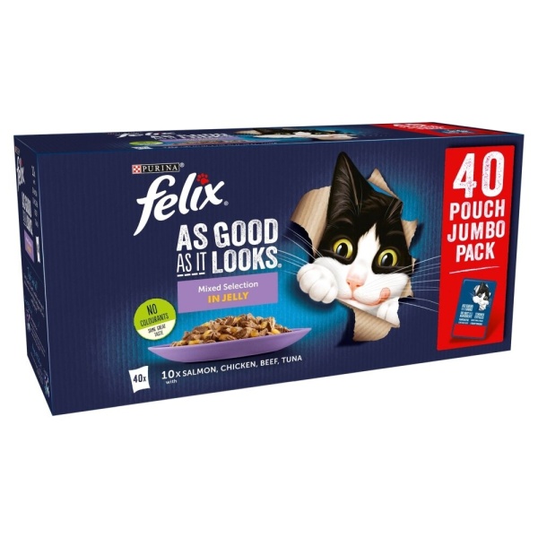 Felix Pouch As Good As It Looks Mixed Selection 40 x 100g