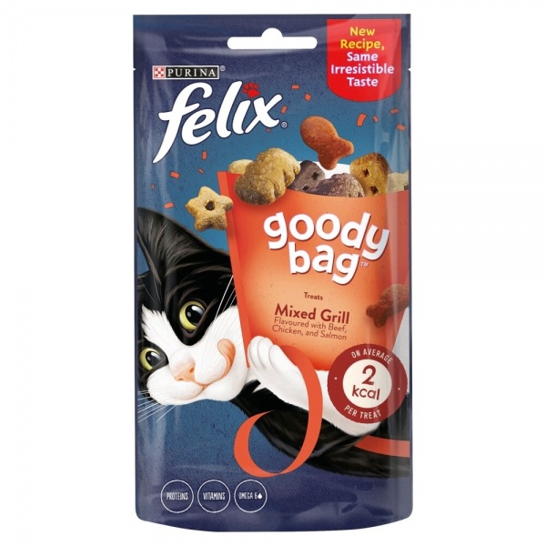 Felix Goody Bag Mixed Grill Cat Treat 8 x 60g