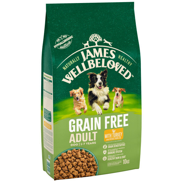 James Wellbeloved Small Breed Grain Free Turkey Vegetable Dog