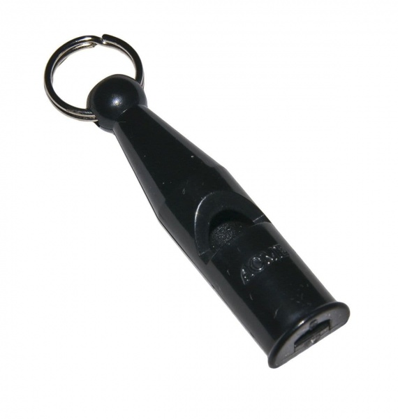 Acme Pro - Trialer High Pitch Dog Training Whistle 212 Black