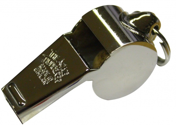 Acme Thunderer 63 Nickel Plated Brass Whistle