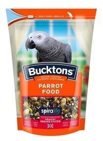 Bucktons elite parrot food outlet
