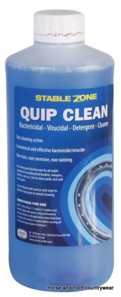 Animal Health Company Stablezone Quip Clean