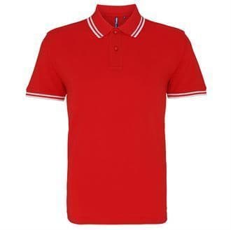 Asquith & Fox Men's Classic Fit - Tipped Polo