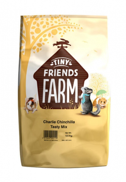 Tiny Friends Farm Charlie Chinchilla Food 12.5kg