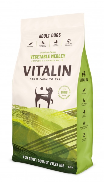 Vitalin Adult Vegetable Medley 12kg