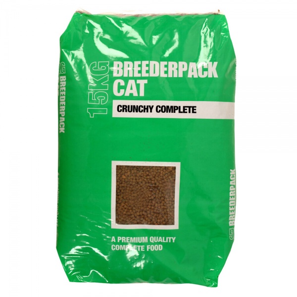 Breederpack Crunchy Cat Food 15kg