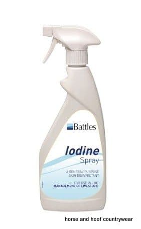 Battles Iodine Spray