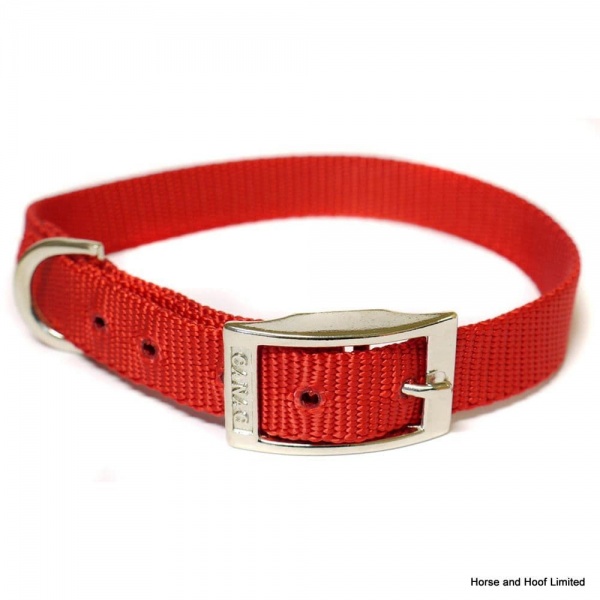 Beaphar Single Red Dog Collar 45 - 55cm
