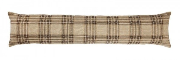 Beige Tartan - Fine Tapestry Draught Excluder