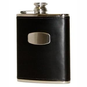 Bisley 6oz Black Flask