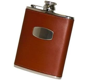 Bisley 6oz Brown Flask