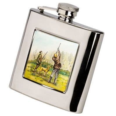 Bisley 6oz Square Shooting Flask