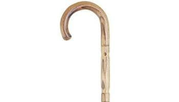 Bisley Bamboo Acacia Crook Handle Stick