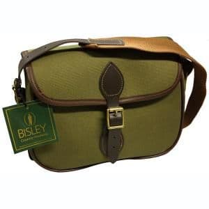 Bisley Canvas Cartridge Bag - Green (100 cartridges)
