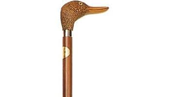 Bisley Maple with Ducks Head Handle Stick