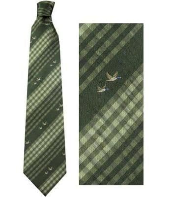 Bisley Polyester Tie - Duck Check