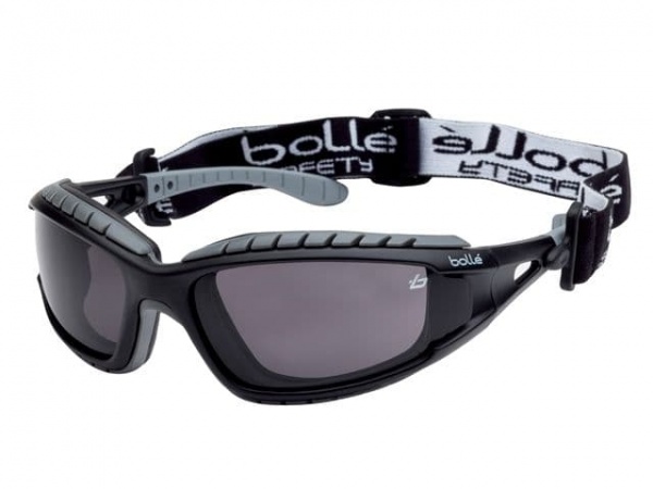 Bolle tracker Safety Glasses-Smoke