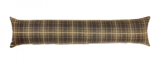 Brown Tartan - Fine Tapestry Draught Excluder