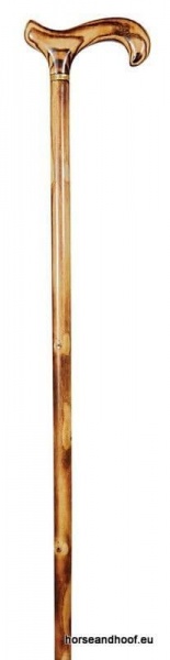 Classic Canes Ash Derby Cane, Reduced and Polished - Brass Collar