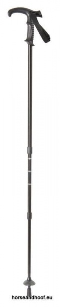 Classic Canes Black Trekking Pole - With Shock Absorber.