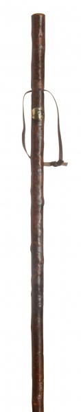 Classic Canes Blackthorn Hiking Staff with Leather Wrist Loop