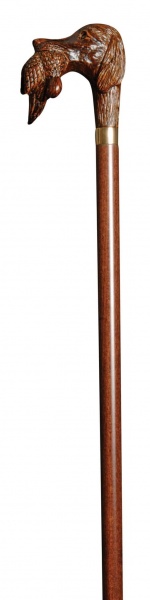 Classic Canes Brown gundog cane, hardwood shaft