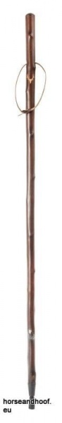 Classic Canes Chestnut Hiking Staff With Stag Carved Motif