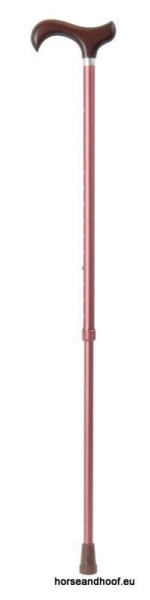 Classic Canes Classic Adjustable Everyday Derby Stick - Burgundy