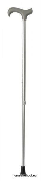 Classic Canes Classic Adjustable Everyday Derby Stick - Silver
