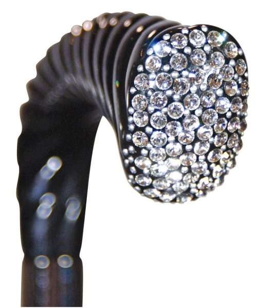 Classic Canes Contemporary evening cane with pav-set Swarovski Elements