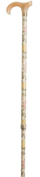 Classic Canes Extending Petite Derby With Acrylic Handle - Patterned Shaft