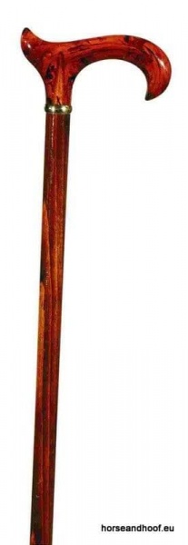 Classic Canes Extra Wide Handle - Amber Derby