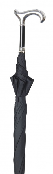 Classic Canes Gentleman's Formal Umbrella - Chrome Handle