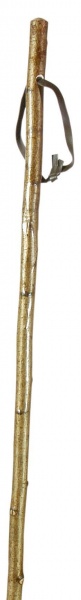 Classic Canes Hazel Hiking Staff With Combi - Spike Ferrule and Leather Wrist Loop